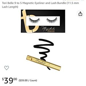 NWT Tori Belle 9 to 5 magnetic eyelashes